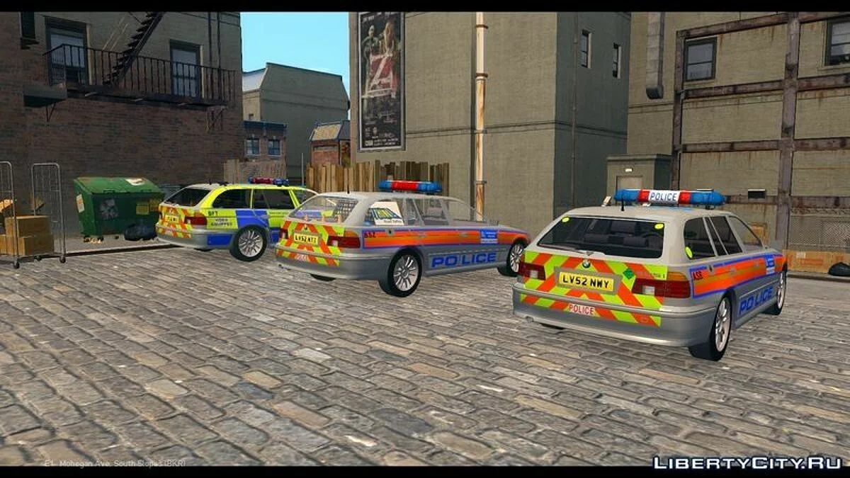 Met Police BMW 5 Series E39 Touring Pack  / GTA 4