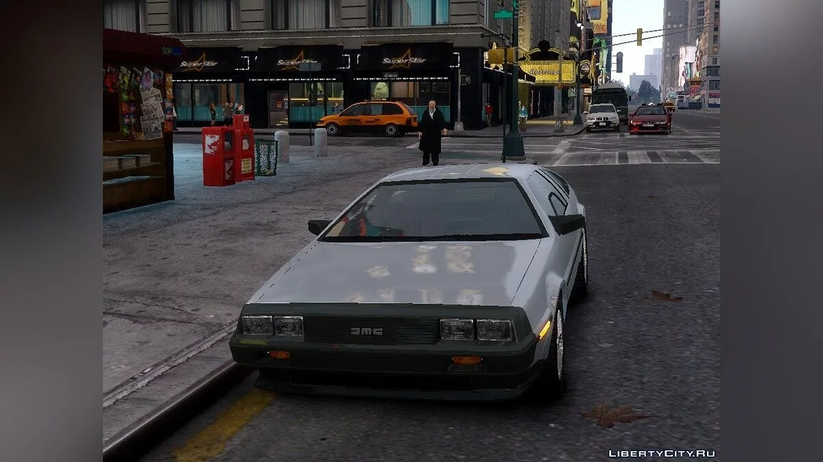Delorean DMC-12 Police-Final / GTA 4
