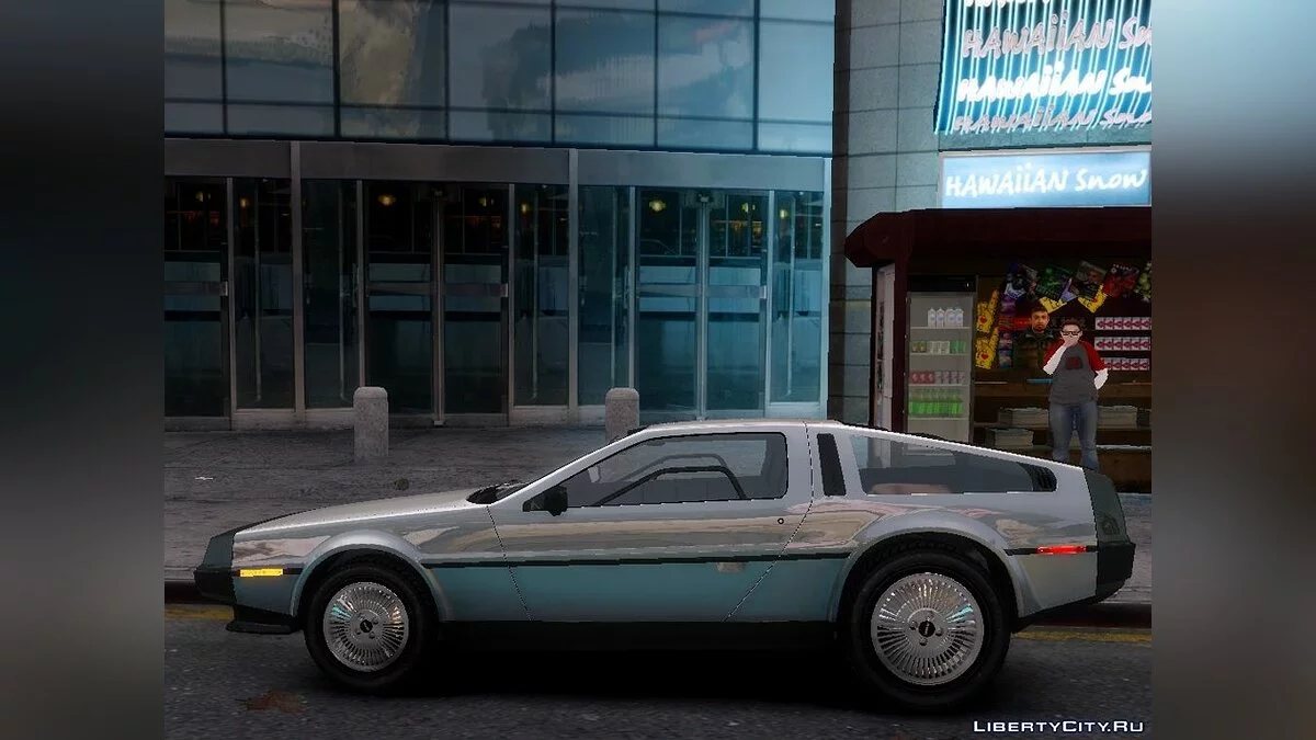 Delorean DMC-12 Police-Final / GTA 4