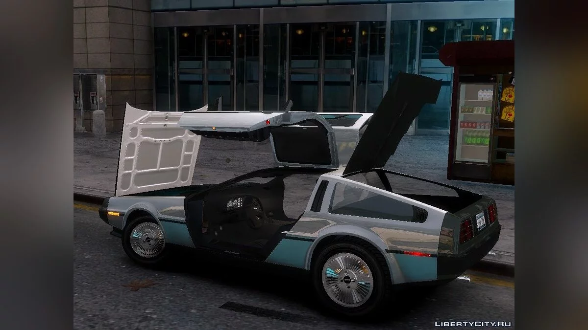 Delorean DMC-12 Police-Final / GTA 4