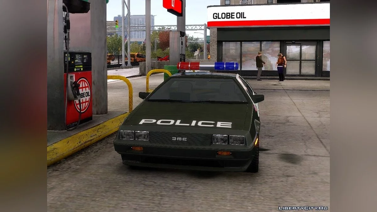 Delorean DMC-12 Police-Final / GTA 4