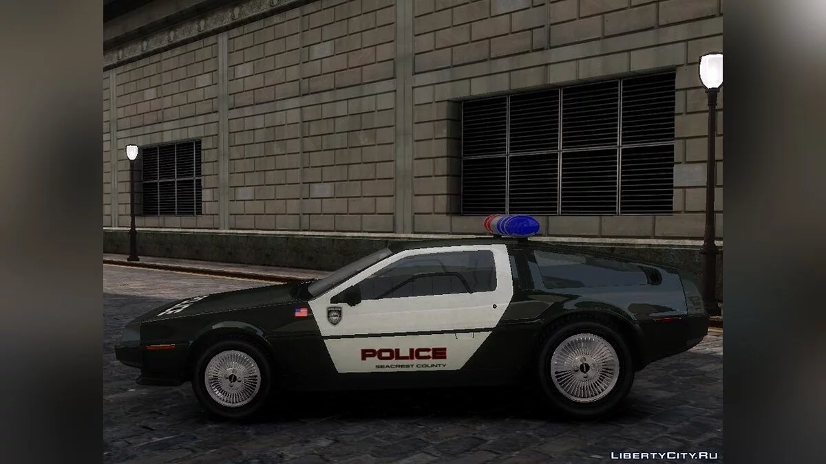 Delorean DMC-12 Police / GTA 4