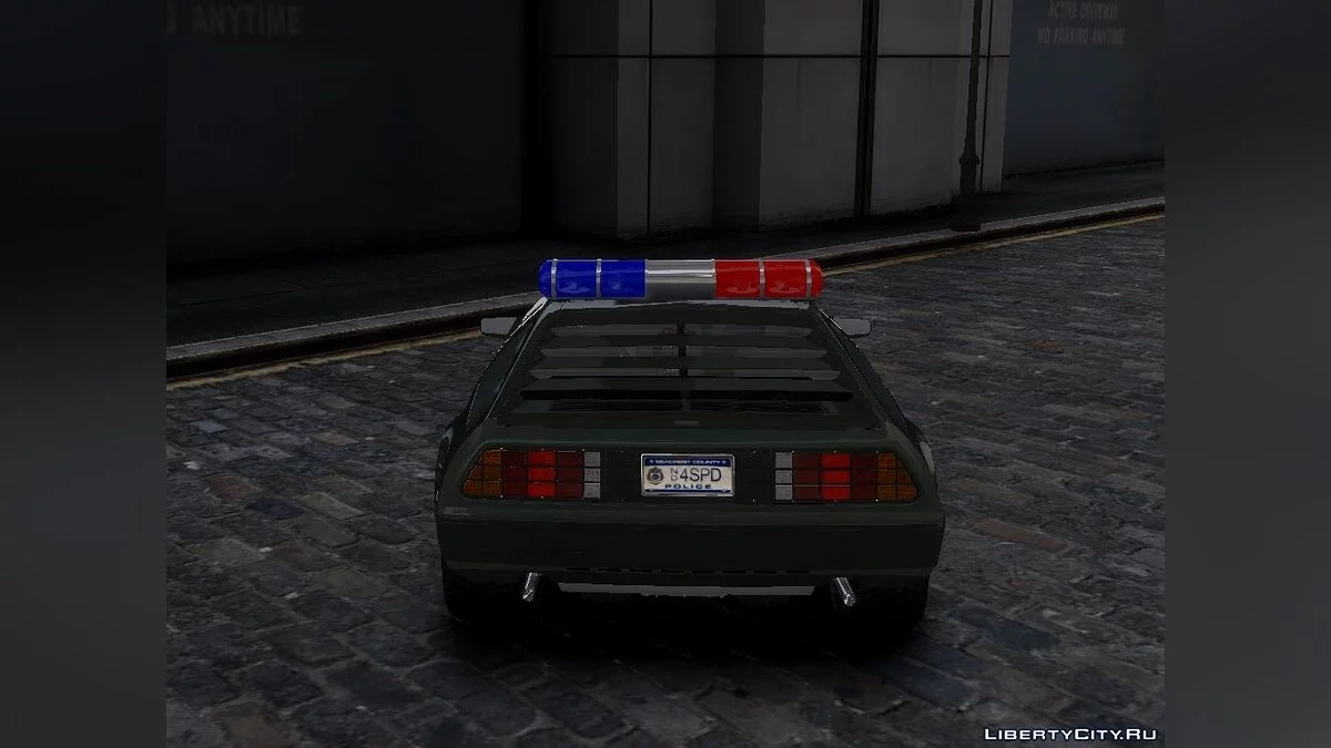 Delorean DMC-12 Police / GTA 4