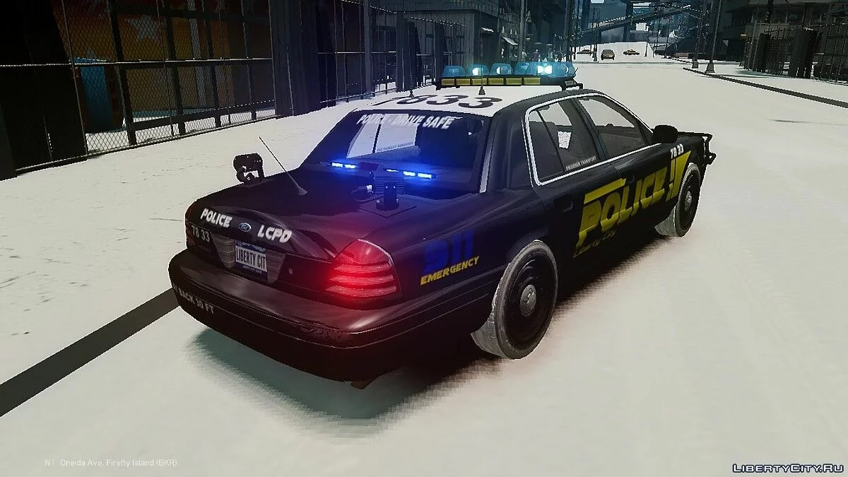 Ford CVPI and Dodge Charger police pack / GTA 4