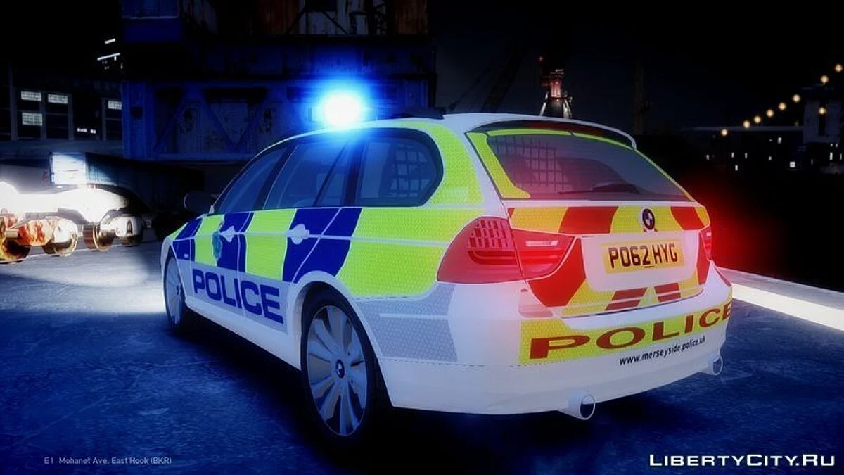 Merseyside Police BMW 3 Series Touring E91 / GTA 4