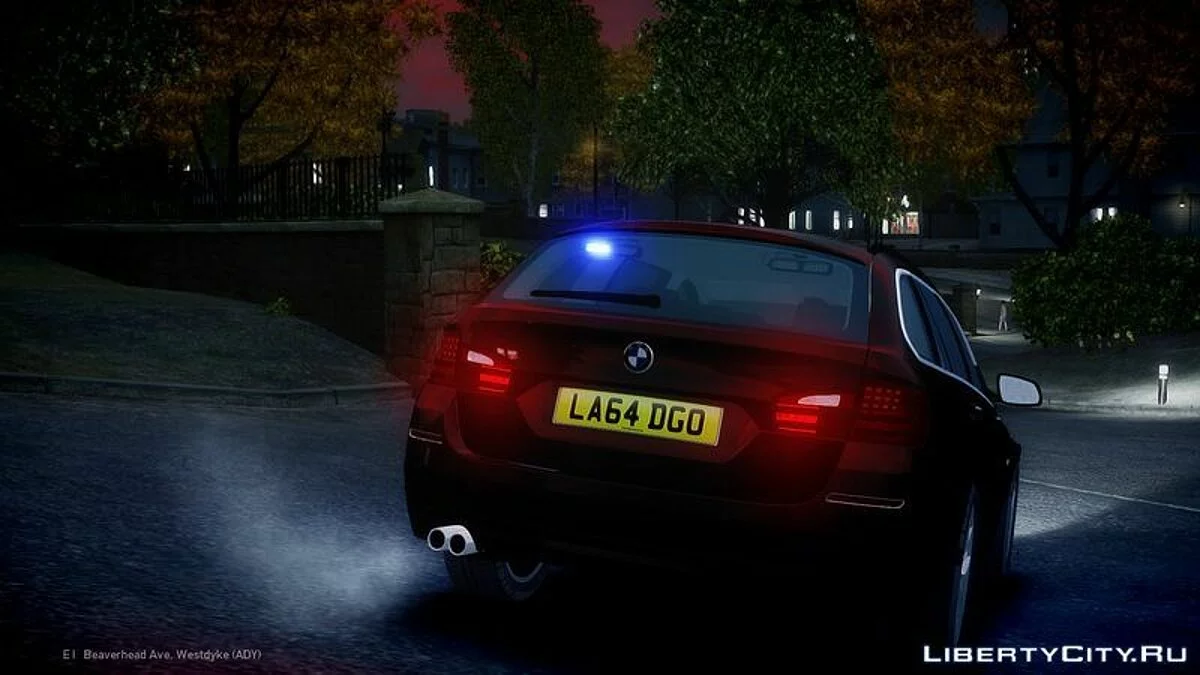 Unmarked 2014 Facelift BMW 525D F11 / GTA 4