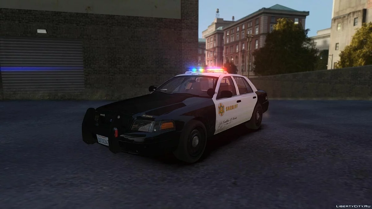 2011 Ford Crown Victoria P7B - Los Angeles Sheriff Department V3.2S / GTA 4
