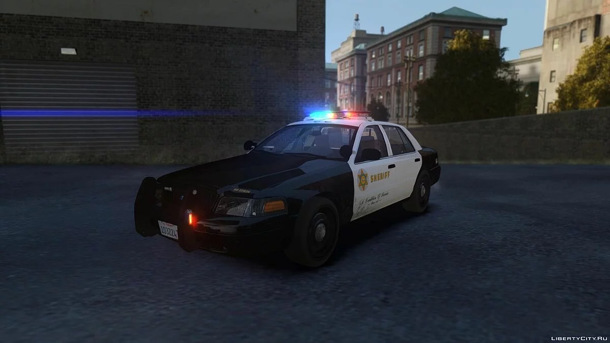 2011 Ford Crown Victoria P7B - Los Angeles Sheriff Department V3.2S / GTA 4