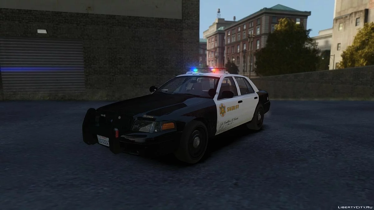 2011 Ford Crown Victoria P7B - Los Angeles Sheriff Department V3.2S / GTA 4