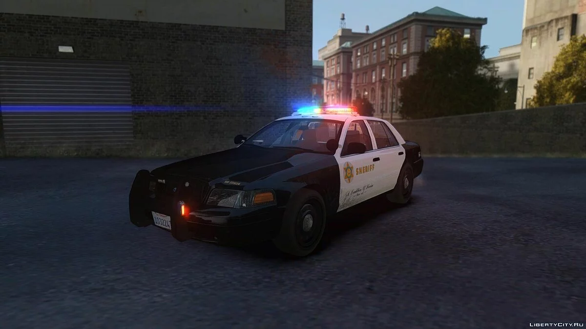 2011 Ford Crown Victoria P7B - Los Angeles Sheriff Department V3.2S / GTA 4