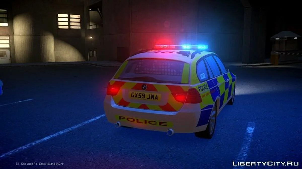 Sussex Police BMW 3 Series Touring / GTA 4