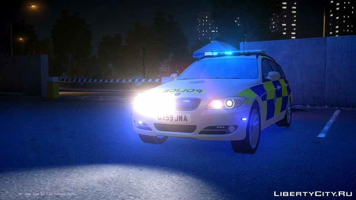 Sussex Police BMW 3 Series Touring / GTA 4
