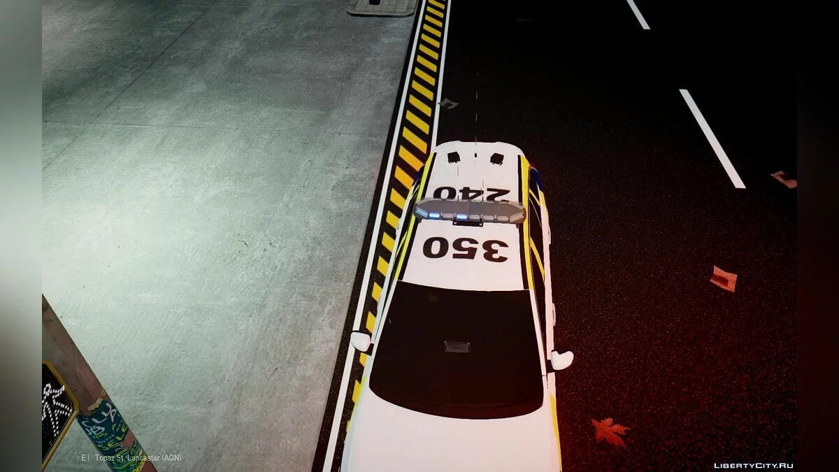 Volvo V60 Swedish Police [ELS] / GTA 4