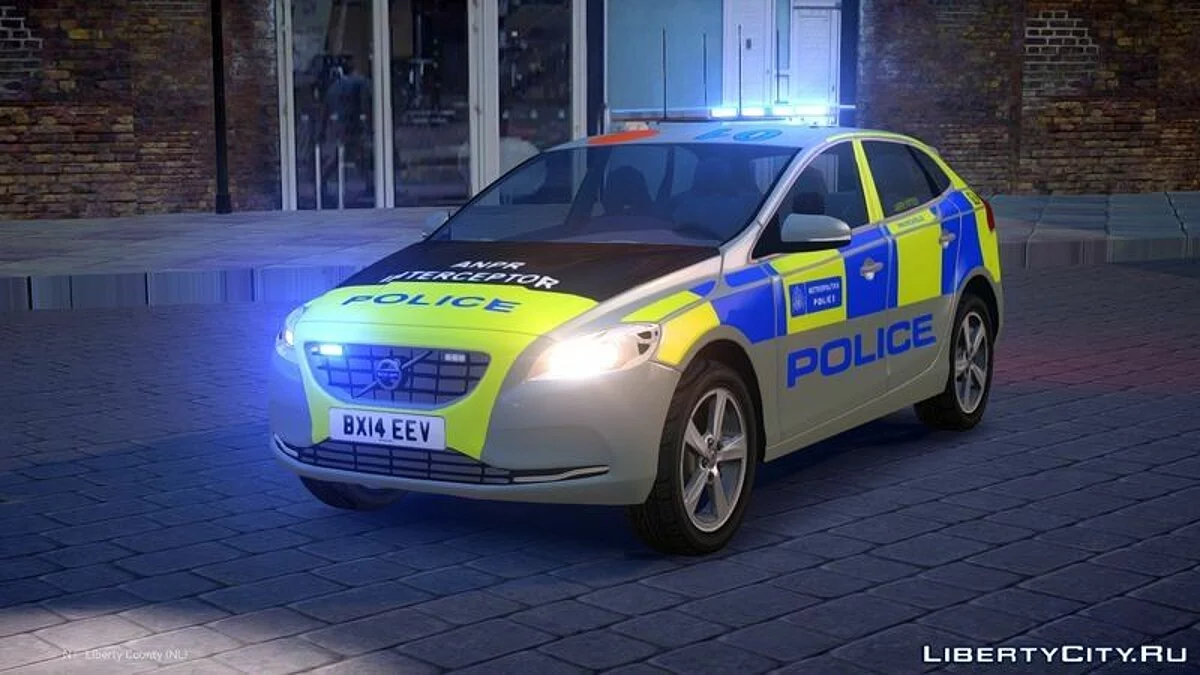 2014 Met Police Volvo V40 Area Car  / GTA 4