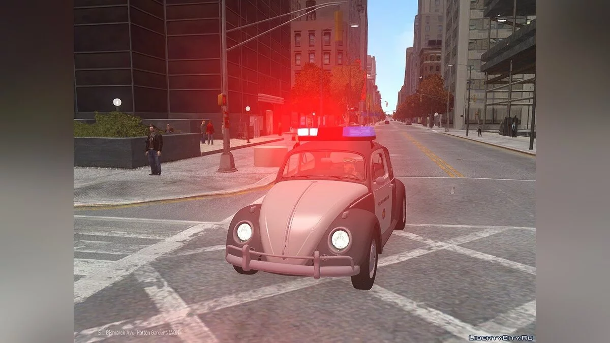 Volkswagen Fusca (Beetle) 1980 Military Police Sгo Paulo / GTA 4