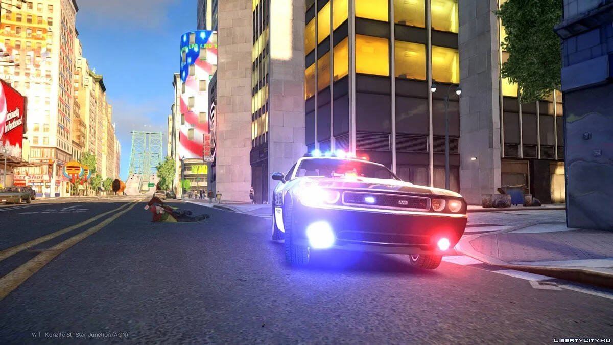 Dodge Challenger Police Car[ELS] / GTA 4