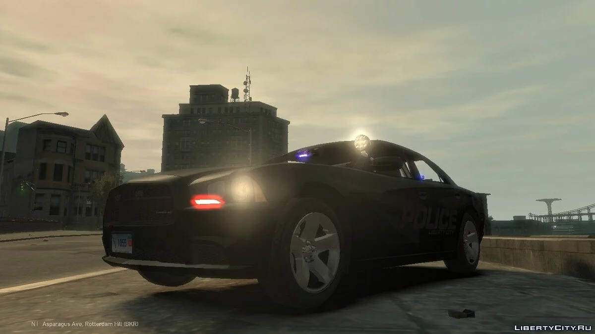 LC Police Stealth Dodge Charger [ELS v8.5] / GTA 4