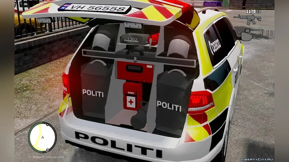Volkswagen Passat B7 Norwegian Police 2015 / GTA 4