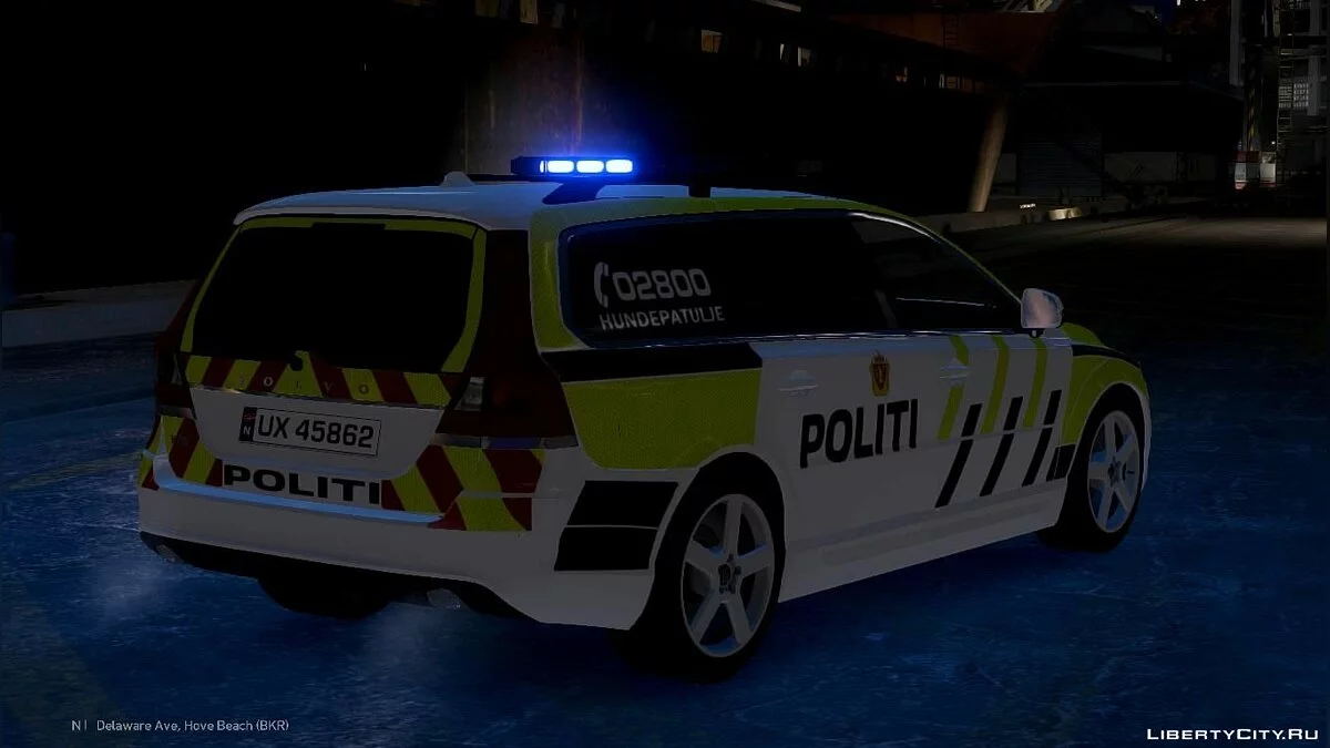 Volvo V70 2014 Norwegian Police / GTA 4