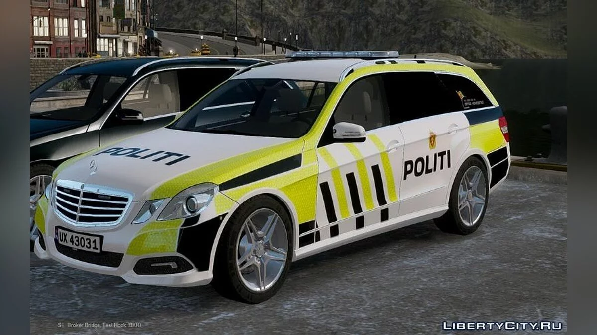 Mercedes E-Class Norwegian Police 2015 / GTA 4