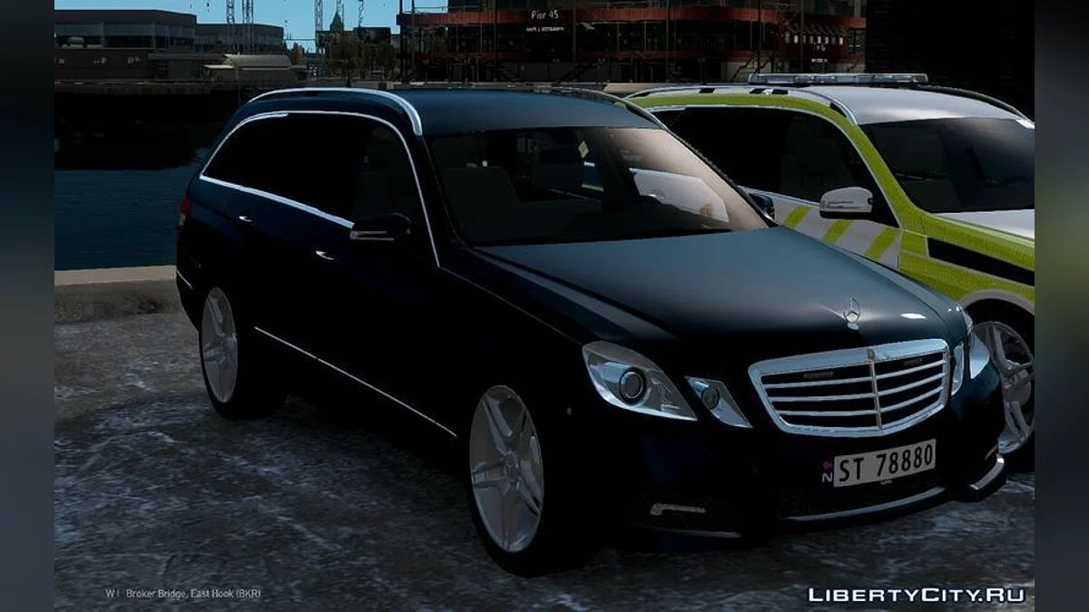Mercedes E-Class Norwegian Police 2015 / GTA 4