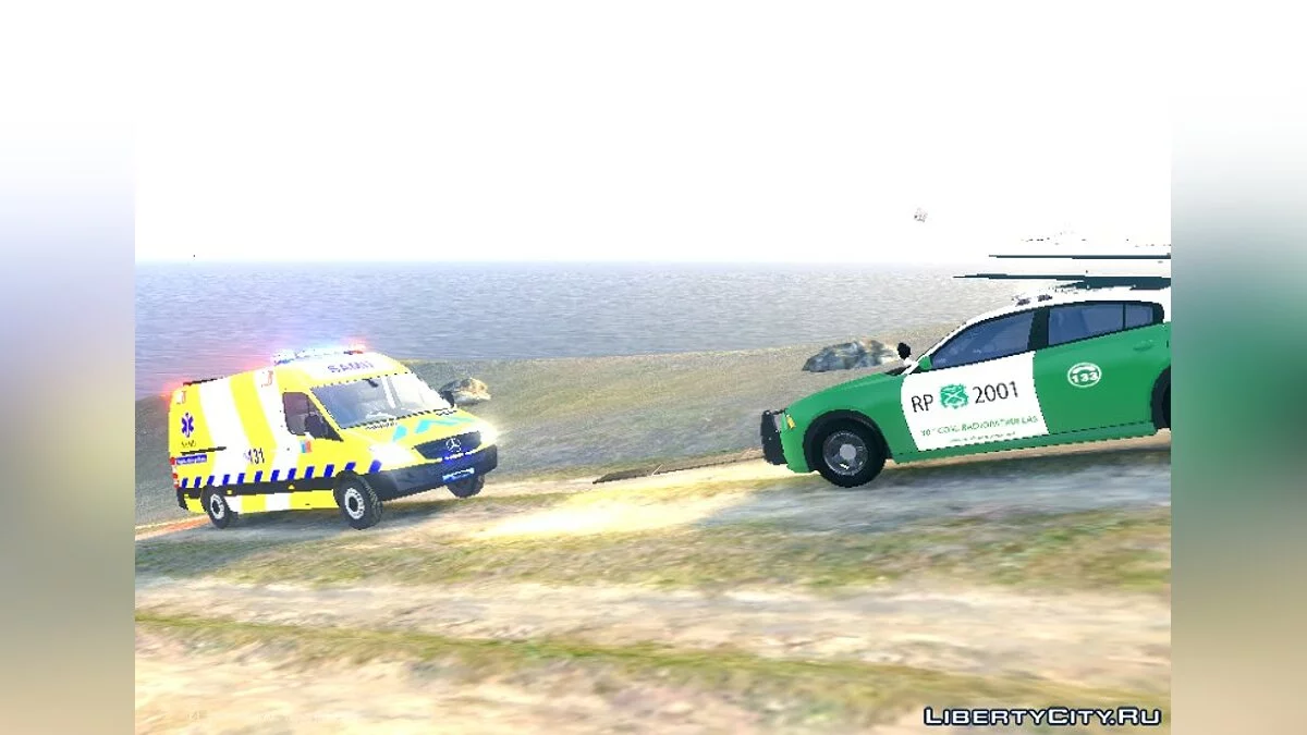 Mercedes Benz Sprinter Ambulance - SAMU Chile / GTA 4