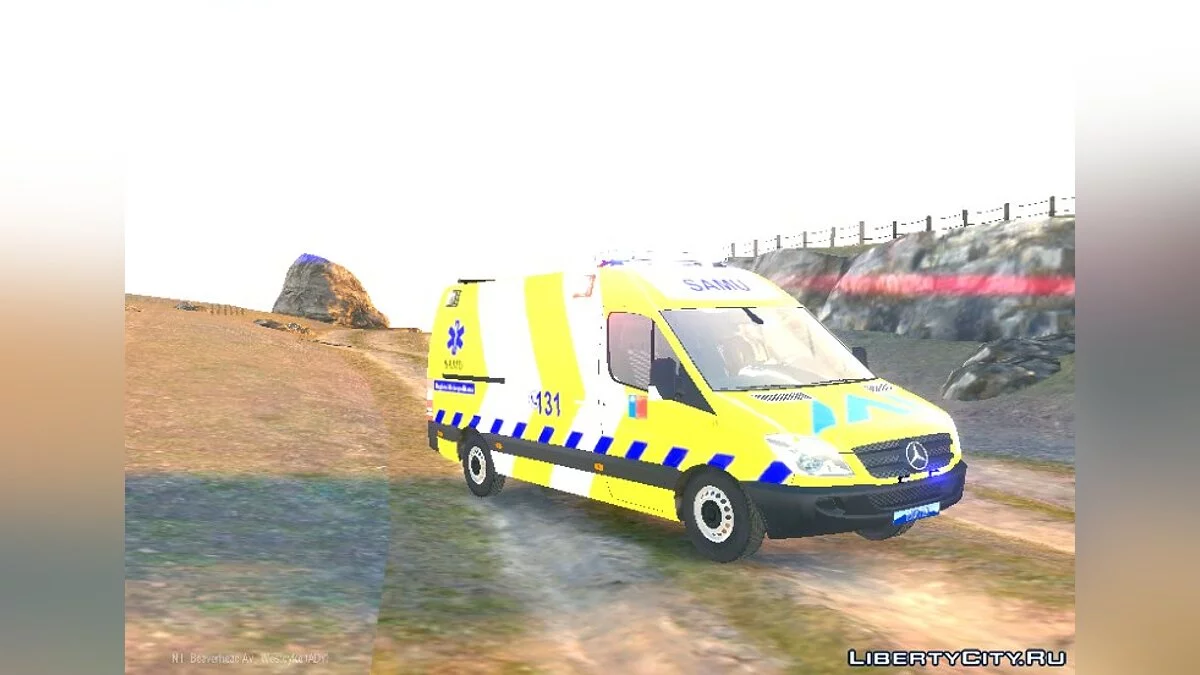 Mercedes Benz Sprinter Ambulance - SAMU Chile / GTA 4