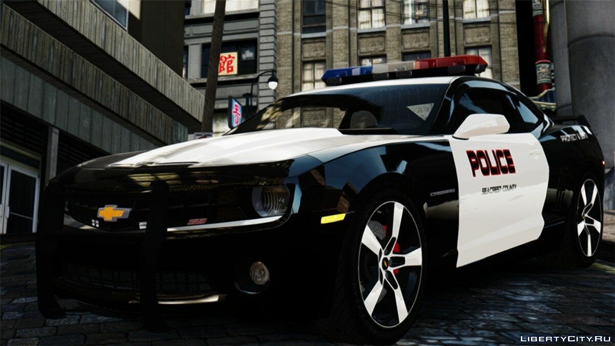 Скачать Chevrolet Camaro Police [beta] для GTA 4