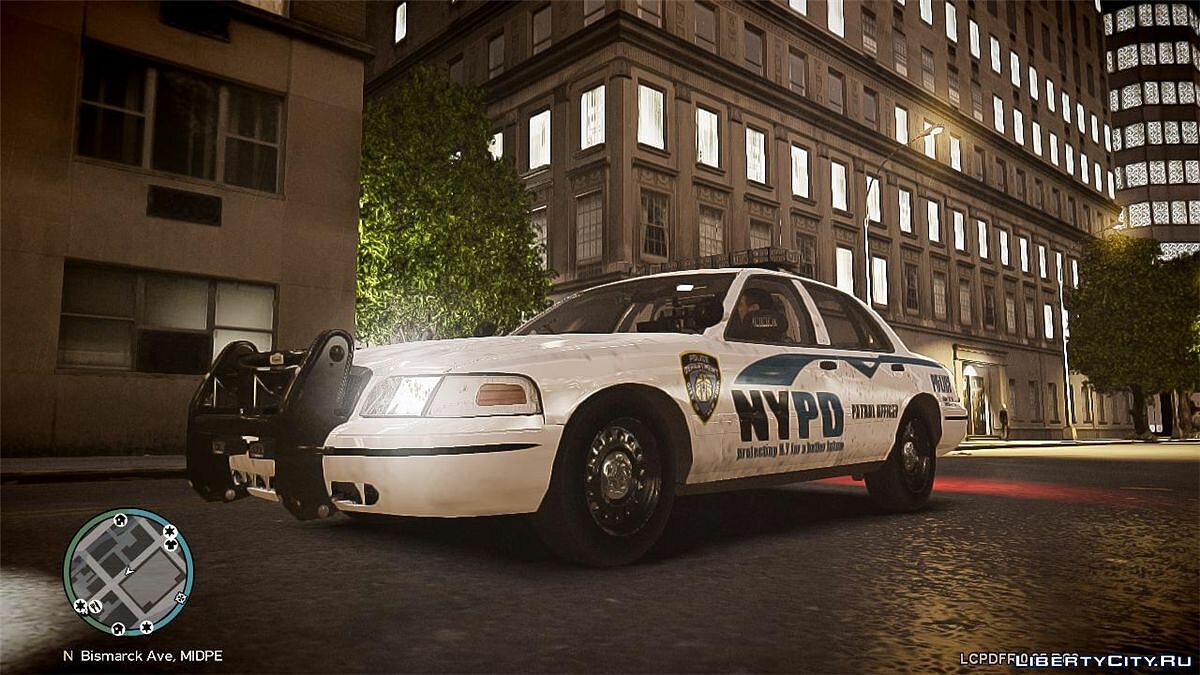 Скачать NYPD Ford Crown Victoria v2 для GTA 4