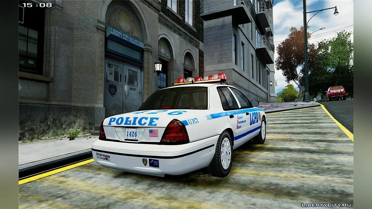 NYPD/LCPD Crown Victoria FS Vision SLR v1.7 (NON ELS) / GTA 4