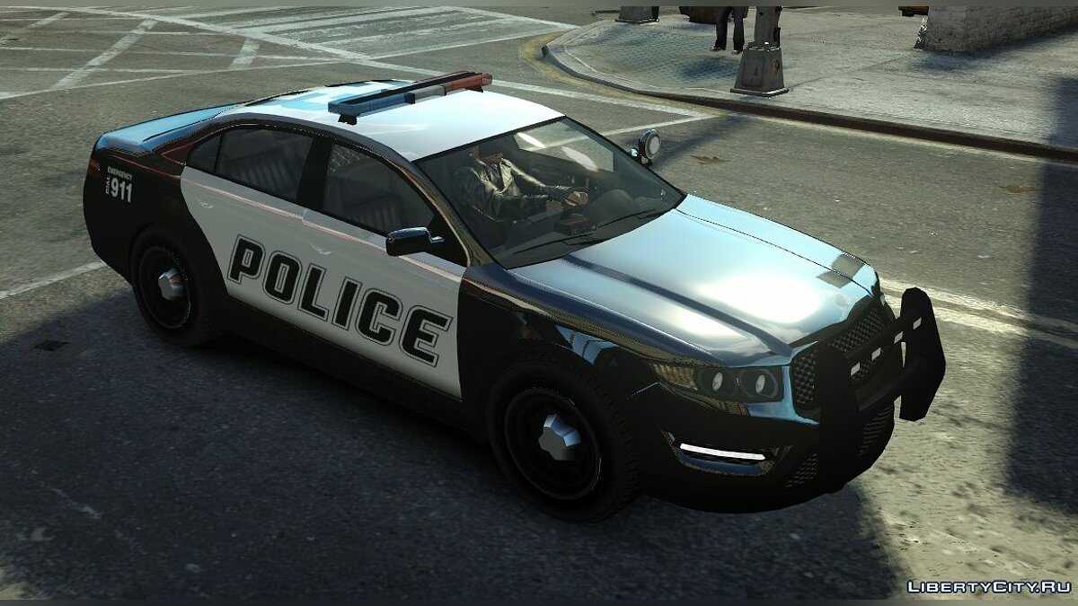 Скачать Vapid Police Interceptor из GTA 5 (Non-ELS) для GTA 4