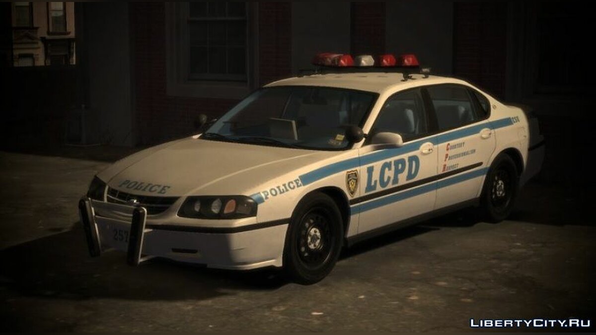 Замена Police Cruiser (Buffalo) (police3.wft, police.wft) в GTA 4 (226  файлов)