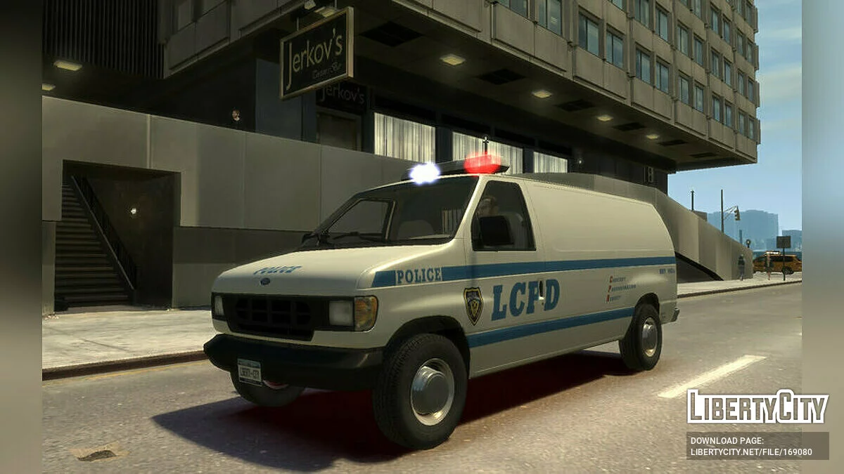 1998 Ford Econoline E-250 LCPD / GTA 4