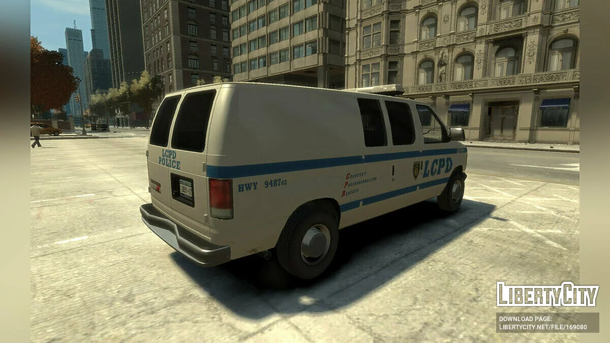 1998 Ford Econoline E-250 LCPD / GTA 4