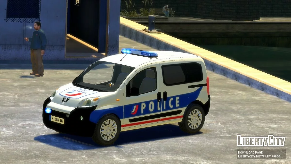 Peugeot Bipper Police / GTA 4