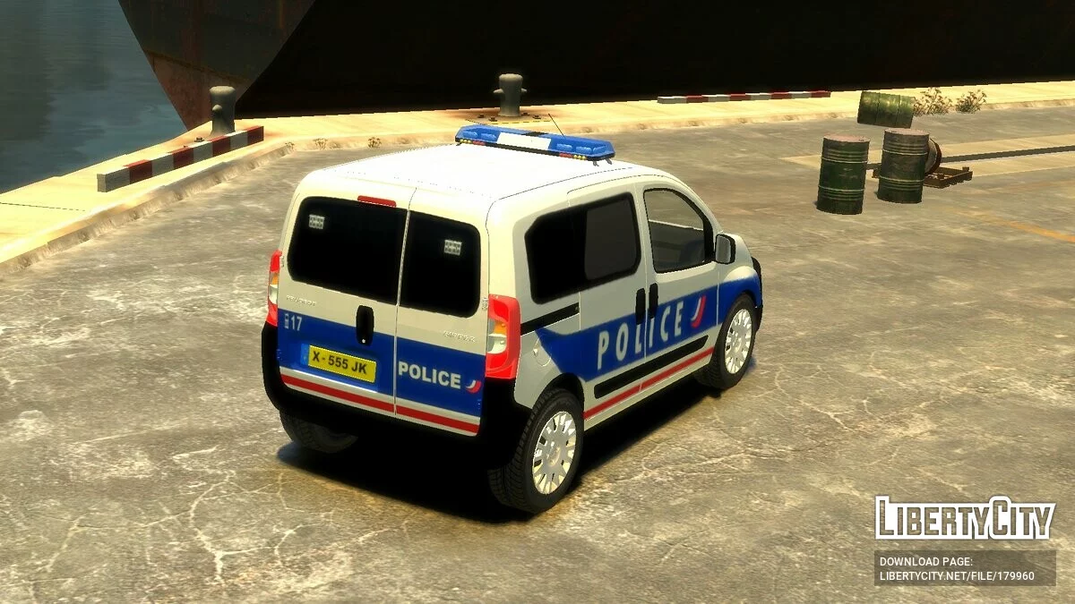 Peugeot Bipper Police / GTA 4