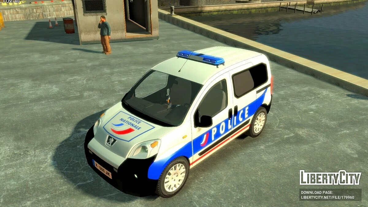 Peugeot Bipper Police / GTA 4