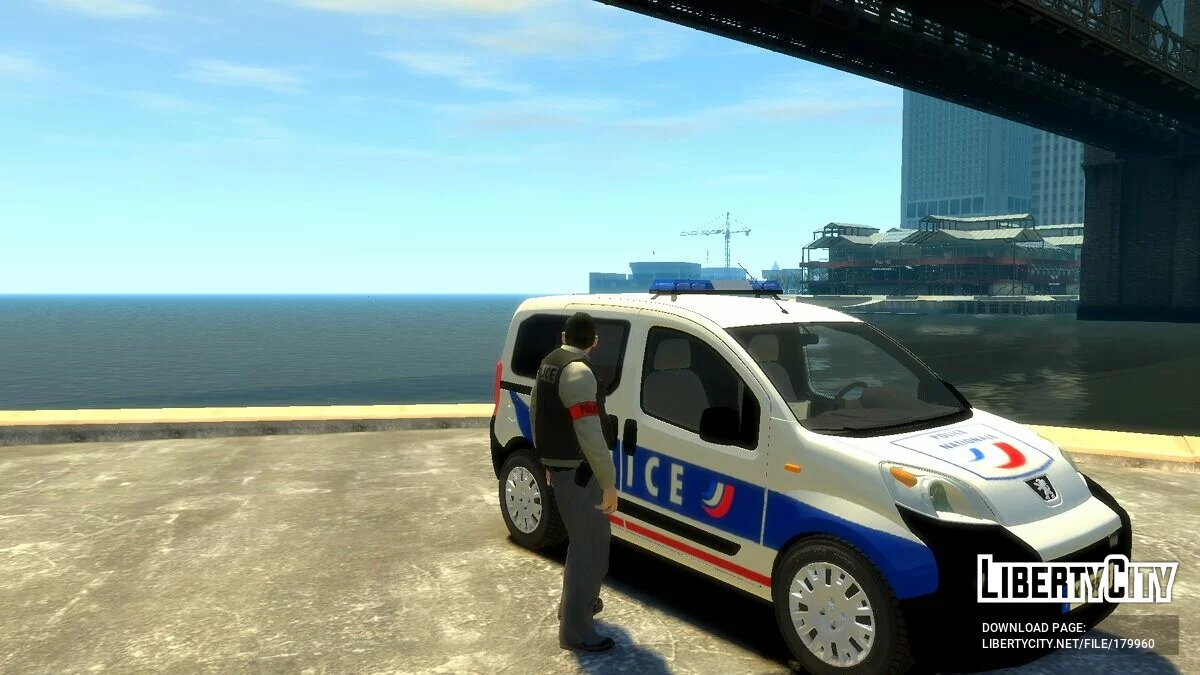 Peugeot Bipper Police / GTA 4
