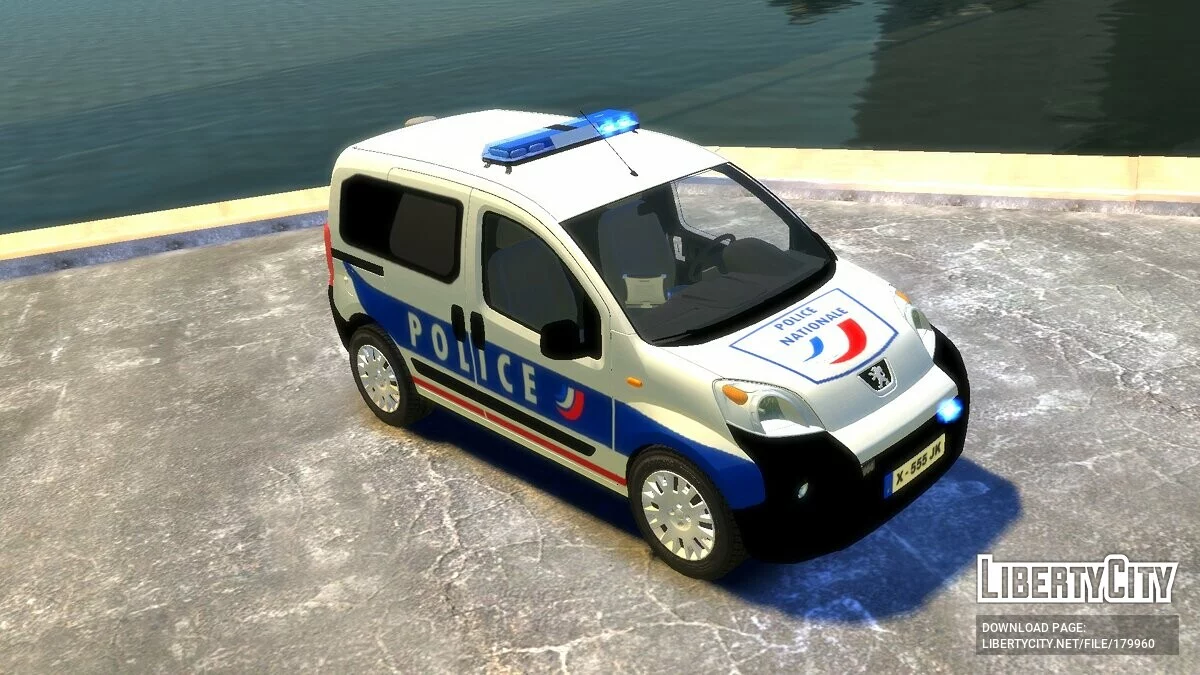 Peugeot Bipper Police / GTA 4