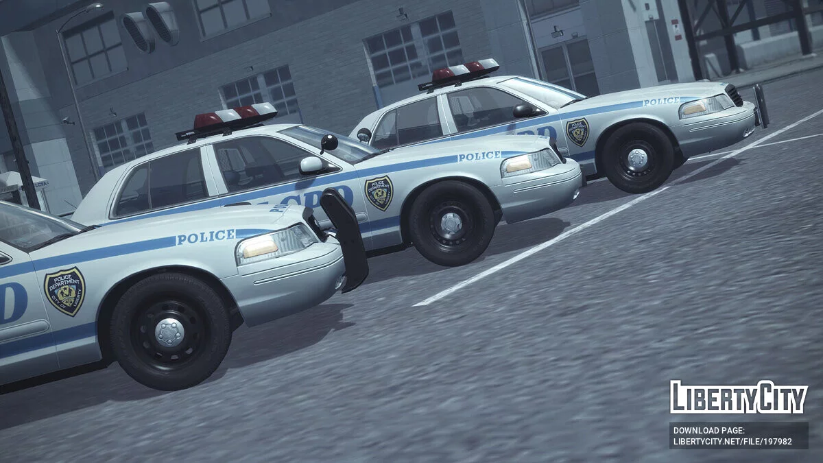 2001 Ford Crown Victoria Police Interceptor (LCPD) / GTA 4