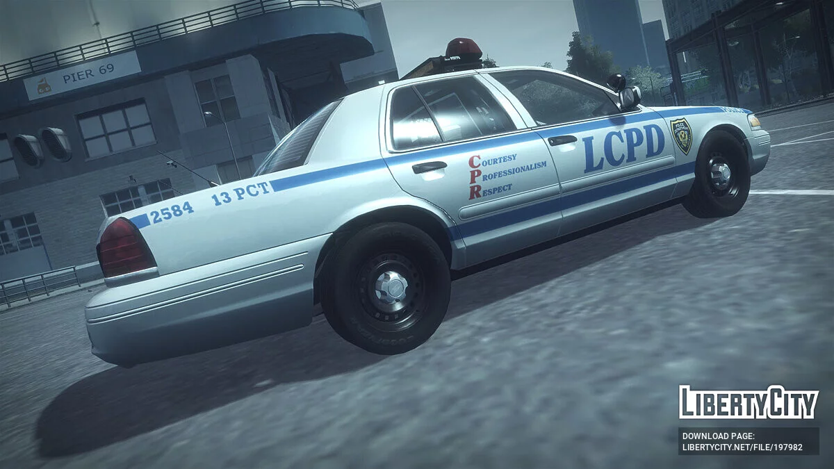 2001 Ford Crown Victoria Police Interceptor (LCPD) / GTA 4