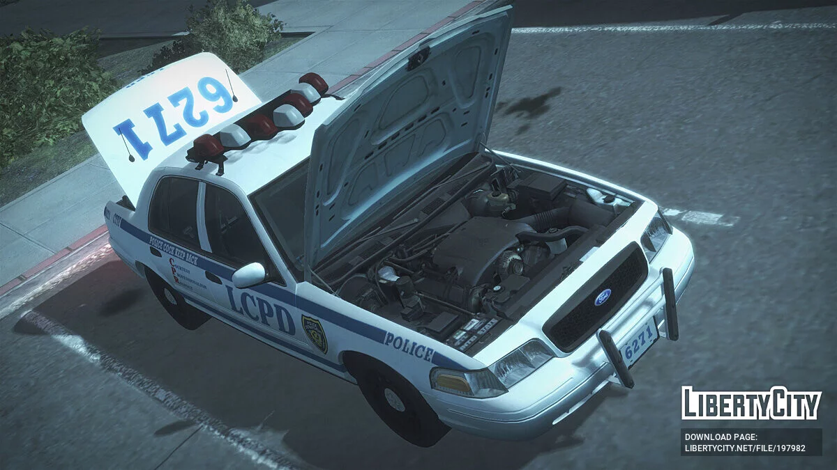 2001 Ford Crown Victoria Police Interceptor (LCPD) / GTA 4
