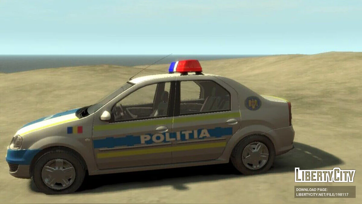 Dacia Logan 2008 Politia IV Edition / GTA 4
