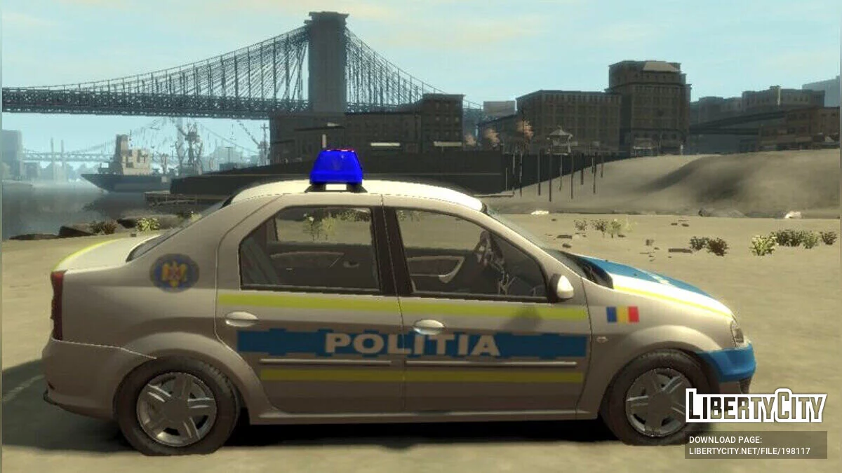 Dacia Logan 2008 Politia IV Edition / GTA 4