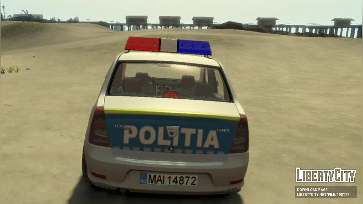 Dacia Logan 2008 Politia IV Edition / GTA 4