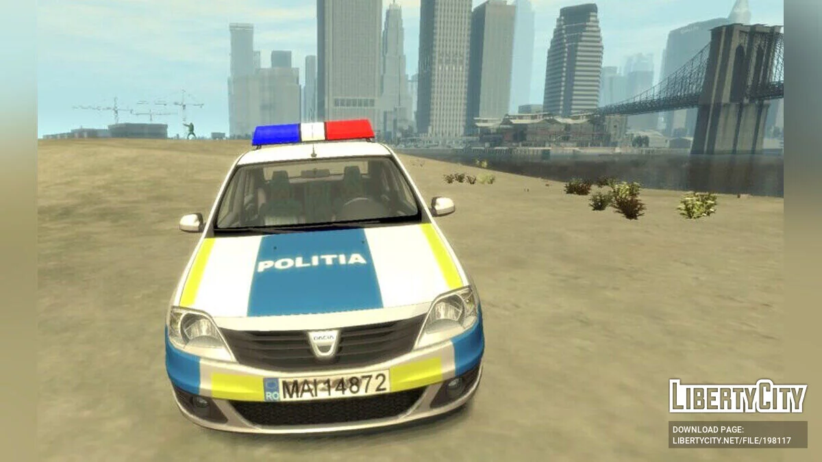 Dacia Logan 2008 Politia IV Edition / GTA 4
