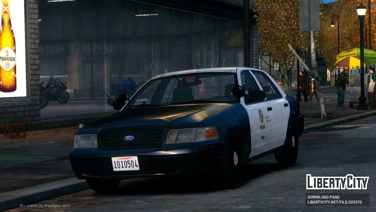 LAPD - 2000 Ford Crown Victoria P71 / GTA 4
