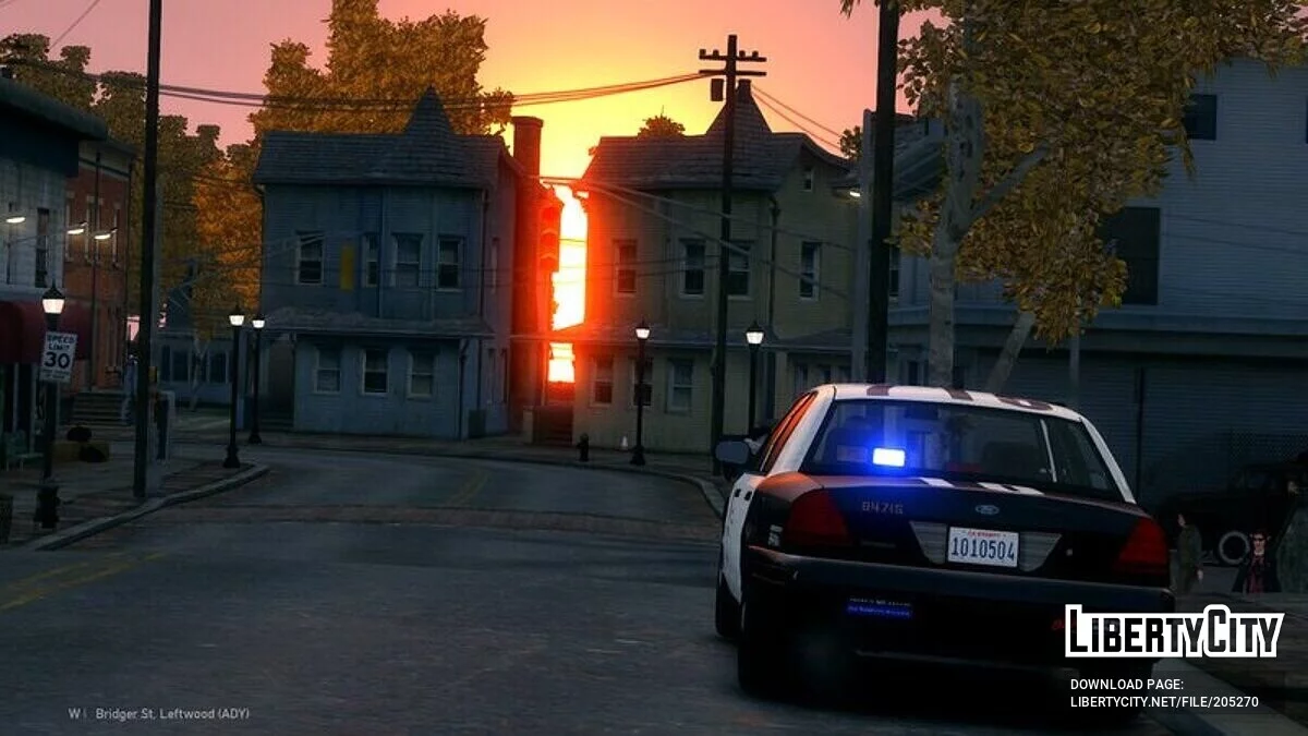 LAPD - 2000 Ford Crown Victoria P71 / GTA 4
