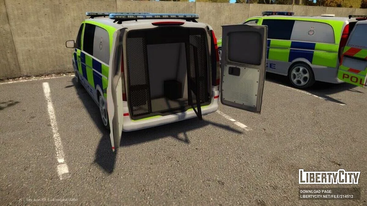 British Transport Police Vito (Pack) / GTA 4