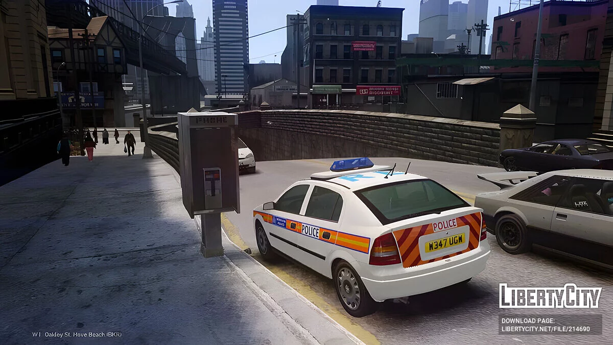 Met Police 2004 Astra Mk4 / GTA 4